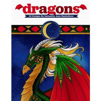 Dragons--24 Designs by Samantha Jean Illustrations