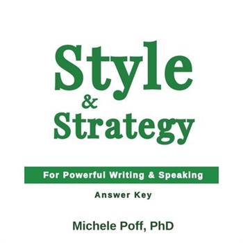 Style & Strategy Answer Key