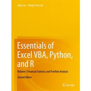 Essentials of Excel Vba, Python, and R