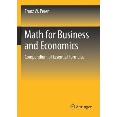 Math for Business and Economics