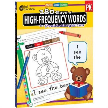 180 Days of High-Frequency Words for Prekindergarten