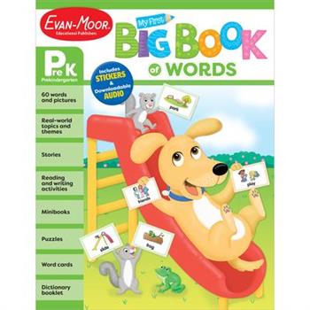 My First Big Book of Words, Grade Prek Workbook