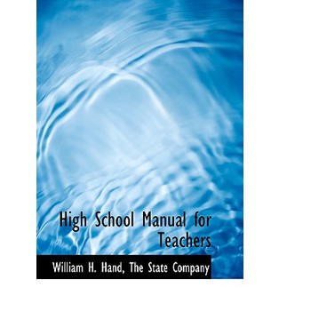 High School Manual for Teachers