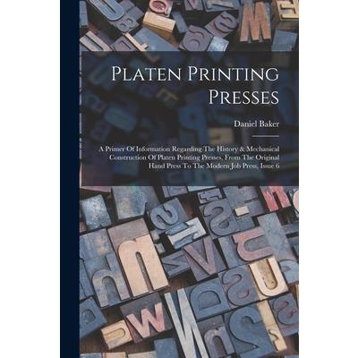 Platen Printing Presses