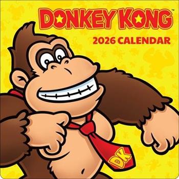 Donkey Kong 2026 Wall Calendar