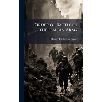 Order of Battle of the Italian Army