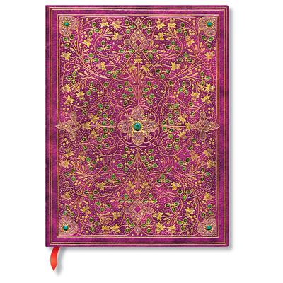 Paperblanks Diamond Jubilee Sangorski & Sutcliffe Hardcover Ultra Lined Elastic Band Closure 144 Pg 120 GSM
