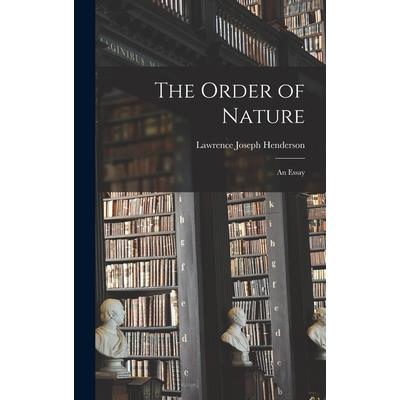 The Order of Nature