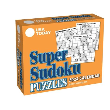 USA Today Super Sudoku 2024 Day-To-Day Calendar