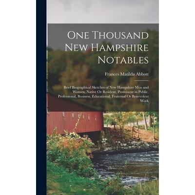 One Thousand New Hampshire Notables