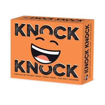 Knock Knock 2026 5.4 X 6.2 Box Calendar