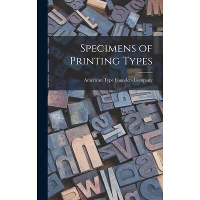 Specimens of Printing Types