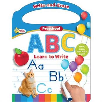 Active Minds Write-And-Erase Preschool ABC