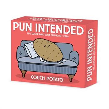 Pun Intended 2026 5.4 X 6.2 Box Calendar