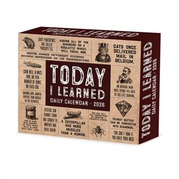 Today I Learned (Til) 2026 5.4 X 6.2 Box Calendar