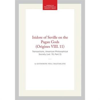 Isidore of Seville on the Pagan Gods (Origines VIII. 11)