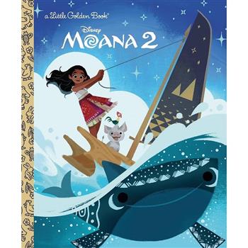 Disney Moana 2 Little Golden Book