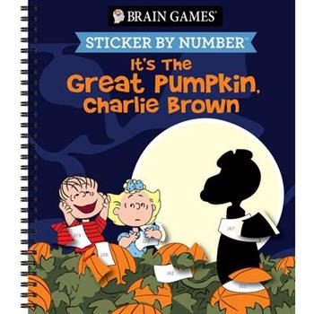 Brain Games - Sticker by Number: It’s the Great Pumpkin, Charlie Brown