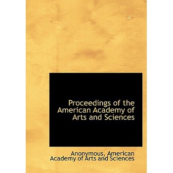 Proceedings of the American Academy of Arts and Sciences