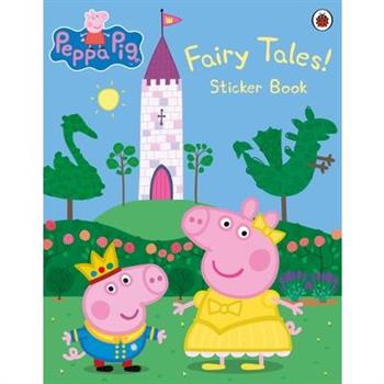 Peppa Pig：Fairy Tales! Sticker Book 粉紅豬小妹：童話故事！(貼紙遊戲書)