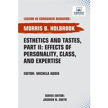 Esthetics and Tastes, Part II
