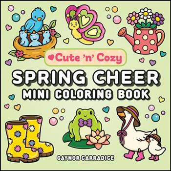 Spring Cheer Mini Coloring Book