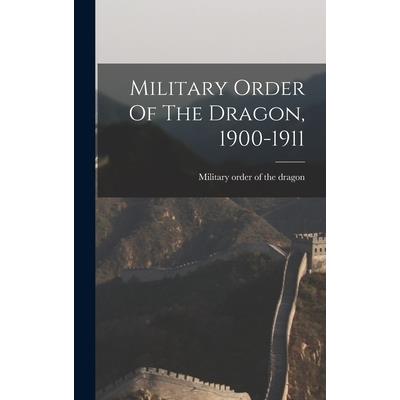 Military Order Of The Dragon, 1900-1911