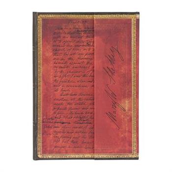 Paperblanks Mary Shelley, Frankenstein Embellished Manuscripts Collection Hardcover Journal MIDI Lined Wrap 144 Pg 120 GSM