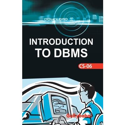 CS-06 Introduction To D.B.M.S
