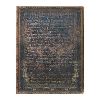 Paperblanks Michelangelo, Handwriting Embellished Manuscripts Collection Softcover Flexi Ultra Unlined Elastic Band Closure 176 Pg 100 GSM