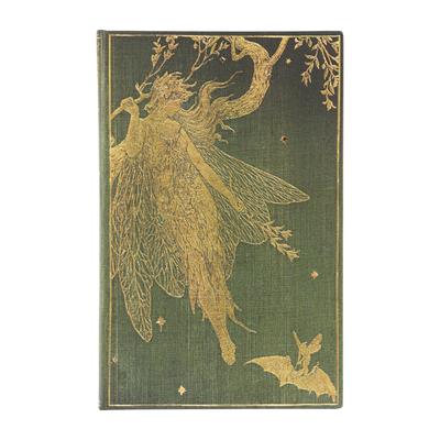 Paperblanks Olive Fairy Lang’s Fairy Books Dot-Grid Planners Maxi Dot Grid Elastic Band Closure 192 Pg 120 GSM