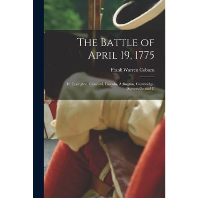 The Battle of April 19, 1775
