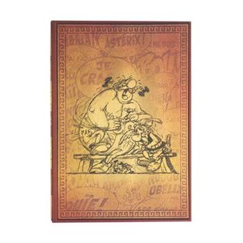 Paperblanks Obelix & Co. the Adventures of Asterix Sketchbooks Grande Sketchbook Elastic Band 112 Pg 200 GSM