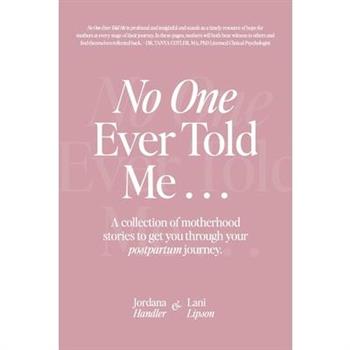 No One Ever Told Me