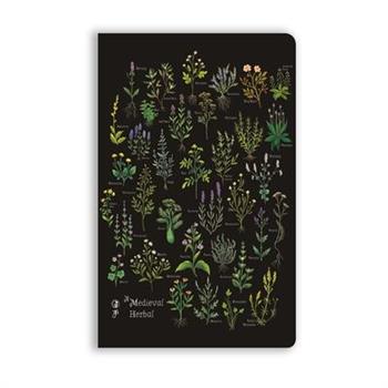 Anna Stead: Medieval Herbal (Soft Touch Journal)