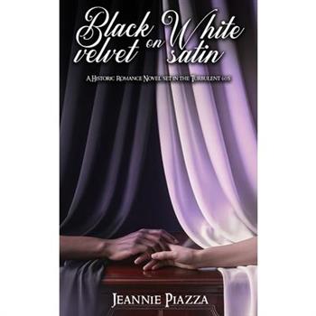 Black Velvet on White Satin