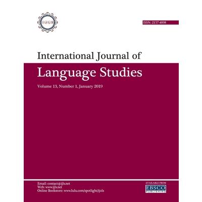 International Journal of Language Studies (IJLS) - volume 13(1)
