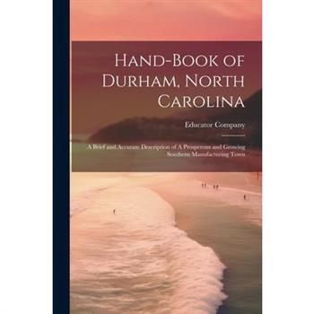 Hand-book of Durham, North Carolina