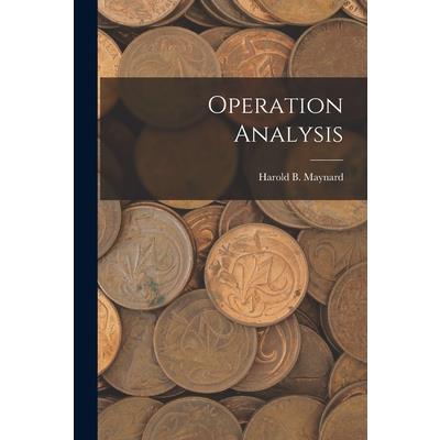 Operation Analysis