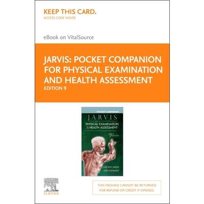 Pocket Companion for Physical Examination & Health Assessment - Elsevier eBook on Vitalsource (Retail Access Card)