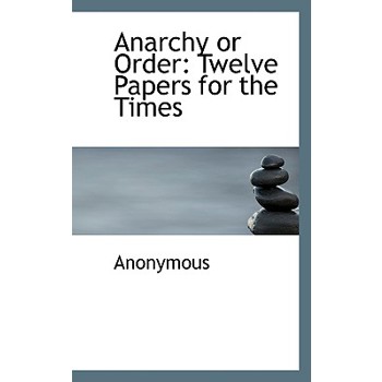 Anarchy or Order
