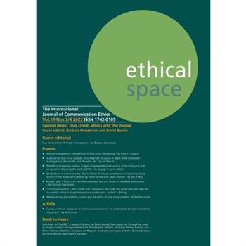Ethical Space Vol. 19 Issue 3/4