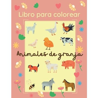 Libro para colorear Animales de granja