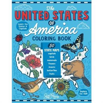 The United States of America Coloring Book