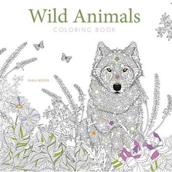 Wild Animals Coloring Book