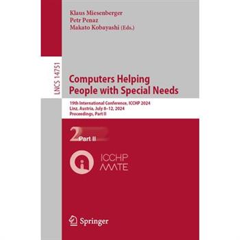 Computers Helping People with Special Needs