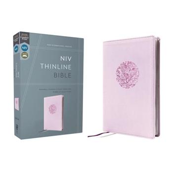Niv, Thinline Bible, Leathersoft, Purple, Red Letter, Comfort Print
