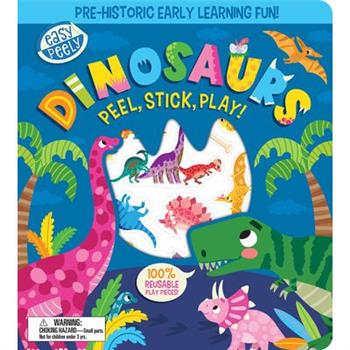 Easy Peely Dinosaurs - Peel, Stick, Play!
