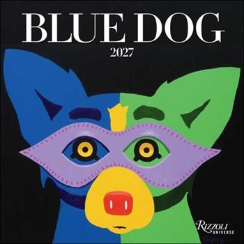 Blue Dog 2027 Wall Calendar