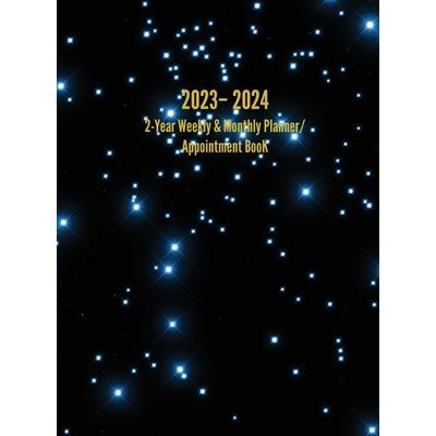 2023 - 2024 2-Year Weekly & Monthly Planner/ Appointment Book